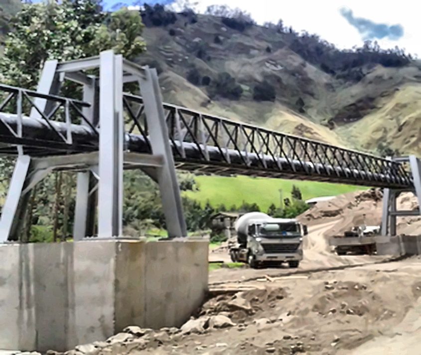 Paso elevado colgante, Ambato